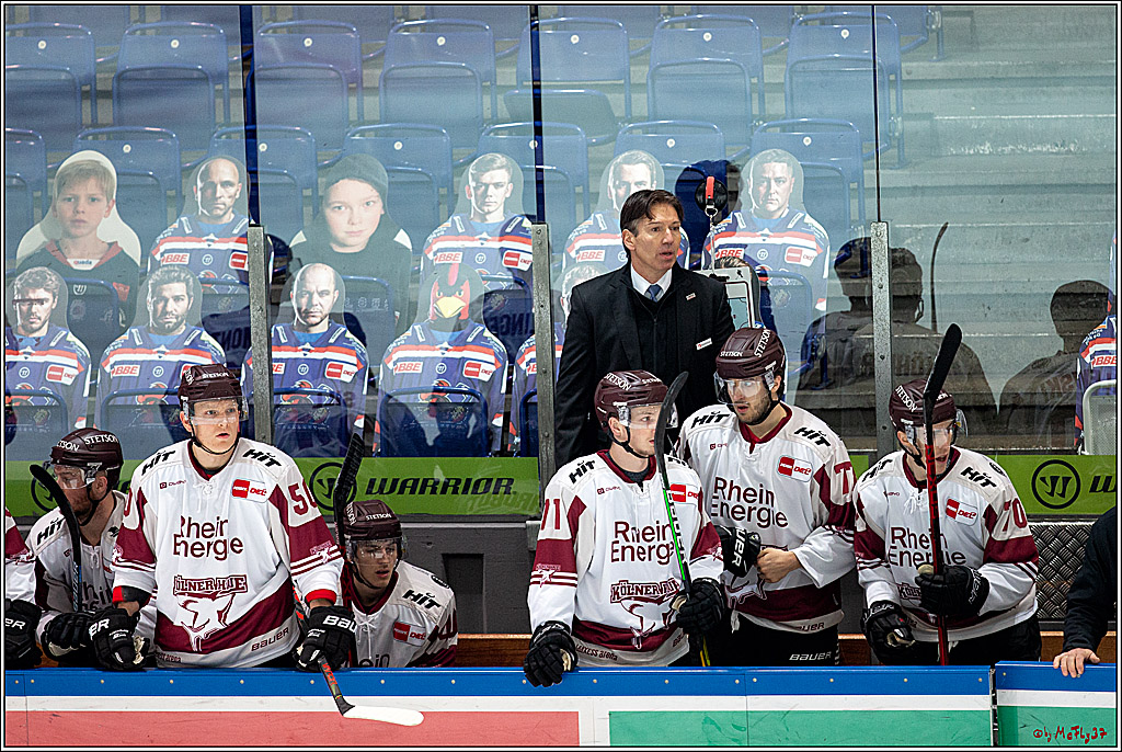 PENNY DEL;  Iserlohn Roosters - Koelner Haie; Iserlohn, 13.01.2021